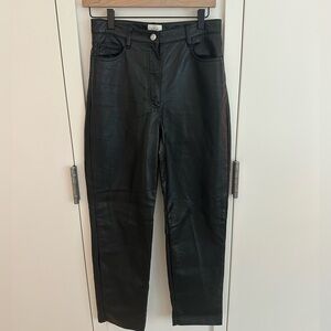 Wilfred - Black Women's Leather Pants